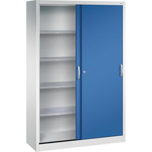 Produktbild für Werkzeugschrank CP-Möbel 2049-00, aus Metall, grau / blau