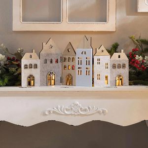 Produktbild für Weihnachtsdeko Frank-Flechtwaren 770667, Häuser