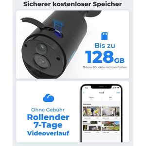 Produktbild für Überwachungskamera Reolink Argus Series B320-B, Bundle, außen