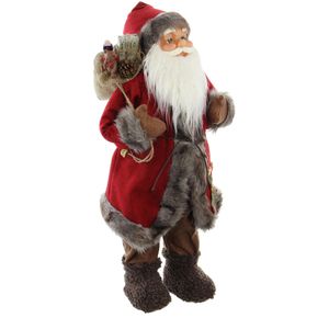 Produktbild für Weihnachtsfigur Frank-Flechtwaren Großer Nikolaus