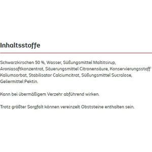 Produktbild für Fruchtaufstrich Schwartau Extra Zero, Schwarzkirsche
