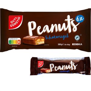 Schokoriegel Gut&Günstig Peanuts