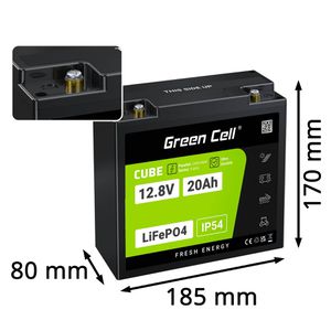 Produktbild für LiFePO4-Akku Green-Cell Cube, 20 Ah