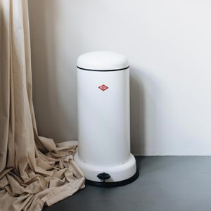 Produktbild für Mülleimer Wesco Baseboy, mattweiß