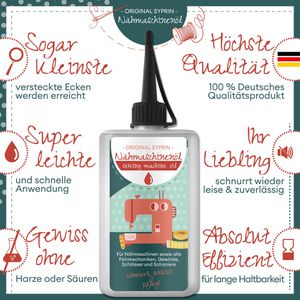 Produktbild für Multifunktionsöl Original-Syprin 0006, Nähmaschinenöl