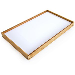 Produktbild für Serviertablett Relaxdays 10013869, eckig, 50x31cm