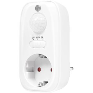 Steckdosenadapter LogiLink PA0248, weiß