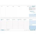 Zusatzbild Tischkalender Häfft 5190-6, Königsblau, Jahr 2022