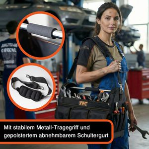 Produktbild für Werkzeugtasche YPC Pioneer, XXL, BG00005BKBK