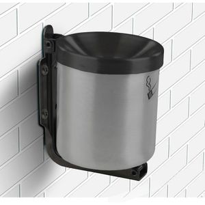 Produktbild für Aschenbecher TKG Rondo Junior, silber, für Outdoor