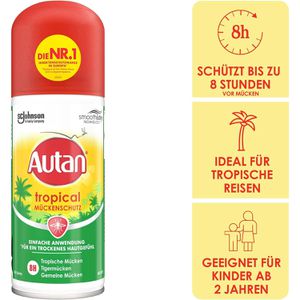 Produktbild für Mückenspray Autan Tropical Mückenschutz Dry