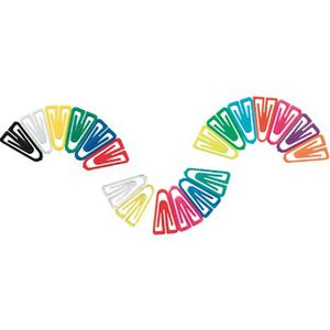 Produktbild für Büroklammern Laurel 1303-98, Plastiklips, 35mm