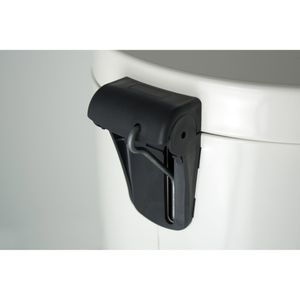 Produktbild für Mülleimer Helit H2404305, the knight, weiß