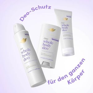 Produktbild für Deodorant Dove Whole Body Deo Lavendel- &amp; Kamillenduft, Spray
