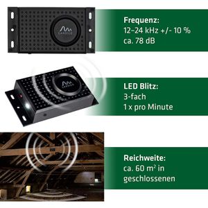 Produktbild für Marderschreck Gardigo Marder-Frei Dual