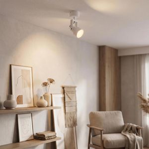 Produktbild für Deckenstrahler SLV Inda, weiß mit GU10-Fassung