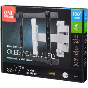 Produktbild für TV-Wandhalterung One-For-All Ultra Slim Line WM6454, bis 40 kg