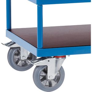 Produktbild für Tischwagen Fetra 12403, aus Metall &amp; Holz