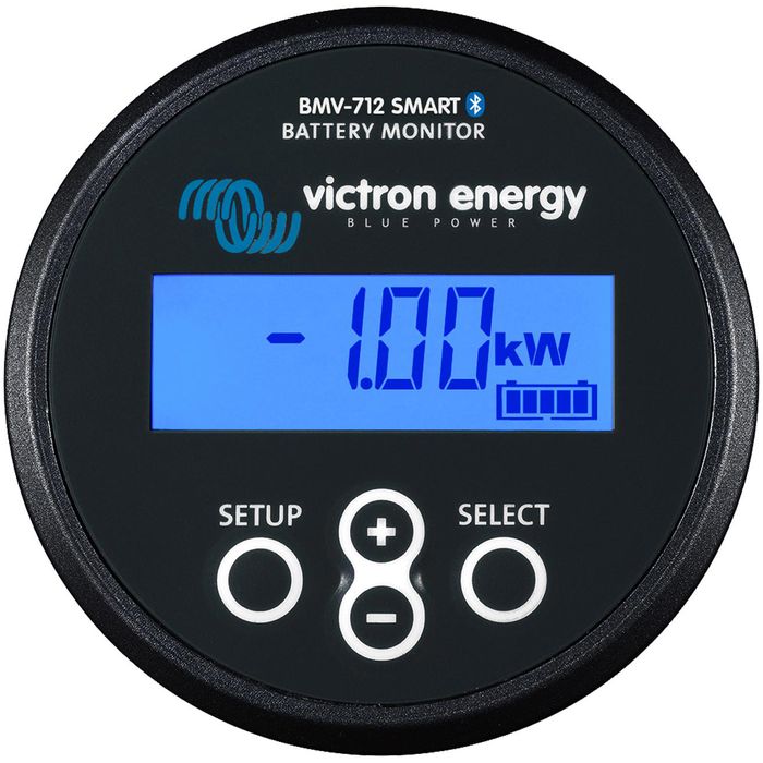 Victron Batteriewächter BMV-712 Smart, 12/24/48V, 500A, Bluetooth,  Batteriemonitor, schwarz – Böttcher AG