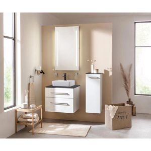 Produktbild für Waschbecken Fackelmann Vaida, aus Keramik, weiß