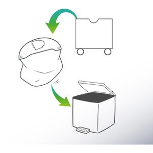 Produktbild für Staubsaugerbeutel McFilter KA 37