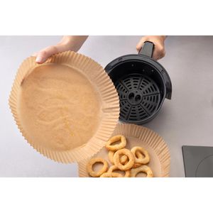 Produktbild für Backpapier Fackelmann für Heißluftfritteusen, Ø 20 cm