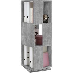 Bücherregal FMD-Möbel Tower, 291-001, beton