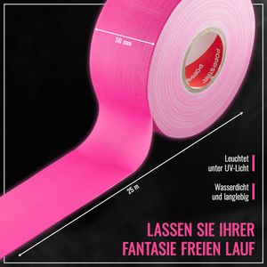Produktbild für Gewebeband Poppstar 1011221, Neon