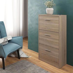 Produktbild für Schuhschrank Vicco Gizmo, sonoma eiche