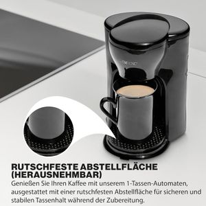 Produktbild für Kaffeemaschine Clatronic KA 3356, mit Kaffeetasse