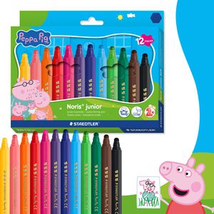Produktbild für Filzstifte Staedtler Noris junior Peppa Pig 329 L1