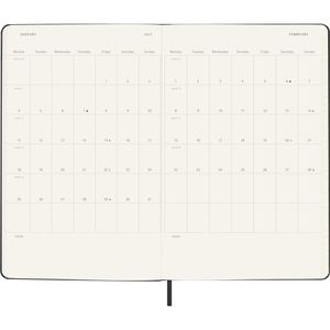 Produktbild für Buchkalender Moleskine 927979, Large, englisch, Jahr 2026/27