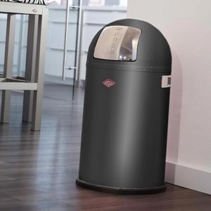 Produktbild für Mülleimer Wesco Pushboy Junior, graphit
