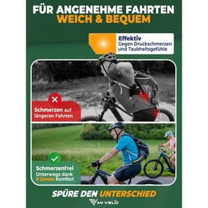 Produktbild für Fahrradsattel Mivelo Comfort Pro, Unisex