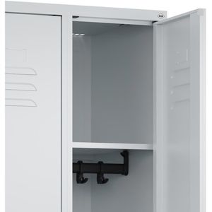 Produktbild für Spind CP-Möbel Classic PLUS, lichtgrau