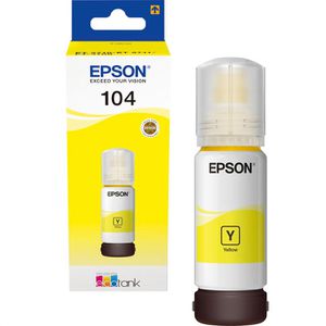 Tinte Epson 104, C13T00P440 gelb