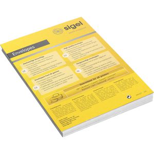Produktbild für Briefumschläge Sigel DP 073 Marmor, grau, C6
