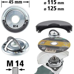 Produktbild für Schnellspannmutter Wolfcraft 2463000