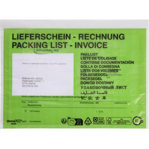 Produktbild für Lieferscheintaschen docuFIX Paper, C5