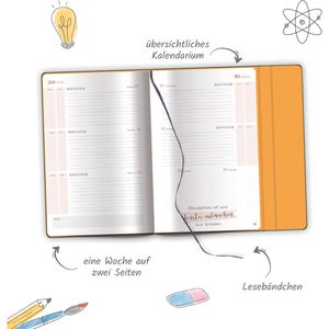 Produktbild für Schülerkalender Trötsch Black, Schuljahr 2026/2027