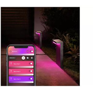 Produktbild für Wegeleuchte Philips-Hue Nyro, Aluminium, schwarz