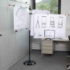 Produktbild für Planhalter Maul Hebel Mobilpresenter A0, 6256084