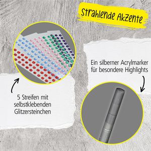 Produktbild für Malset Online 61036/3 Steinmalset