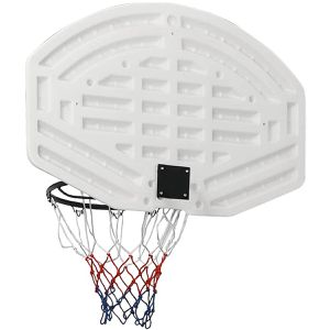 Produktbild für Basketballkorb vidaXL 93663, weiß, indoor &amp; outdoor