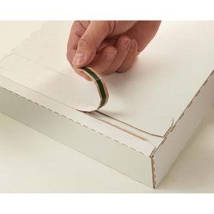 Produktbild für Maxibriefkarton progress Briefbox weiß, für DIN A4