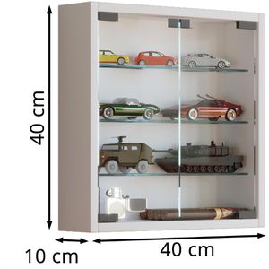 Produktbild für Glasvitrine VCM Mandosa S, hängend