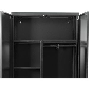 Produktbild für Mehrzweckschrank G-Office UNC.19/N, abschließbar, schwarz