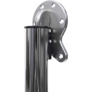 Produktbild für Tischbein Mendler HWC-H34, silber aus Metall