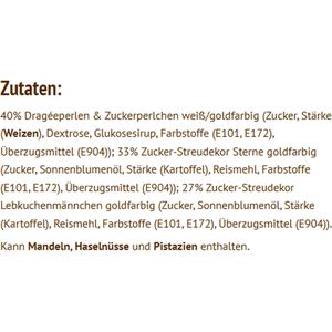 Produktbild für Zuckerstreusel PICKERD Gold-Zauber, in Röhrchen