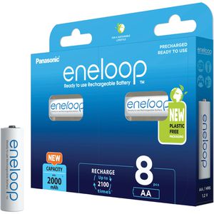 Produktbild für Akku Panasonic Eneloop BK-3MCDE, 1,2 V, 2000 mAh